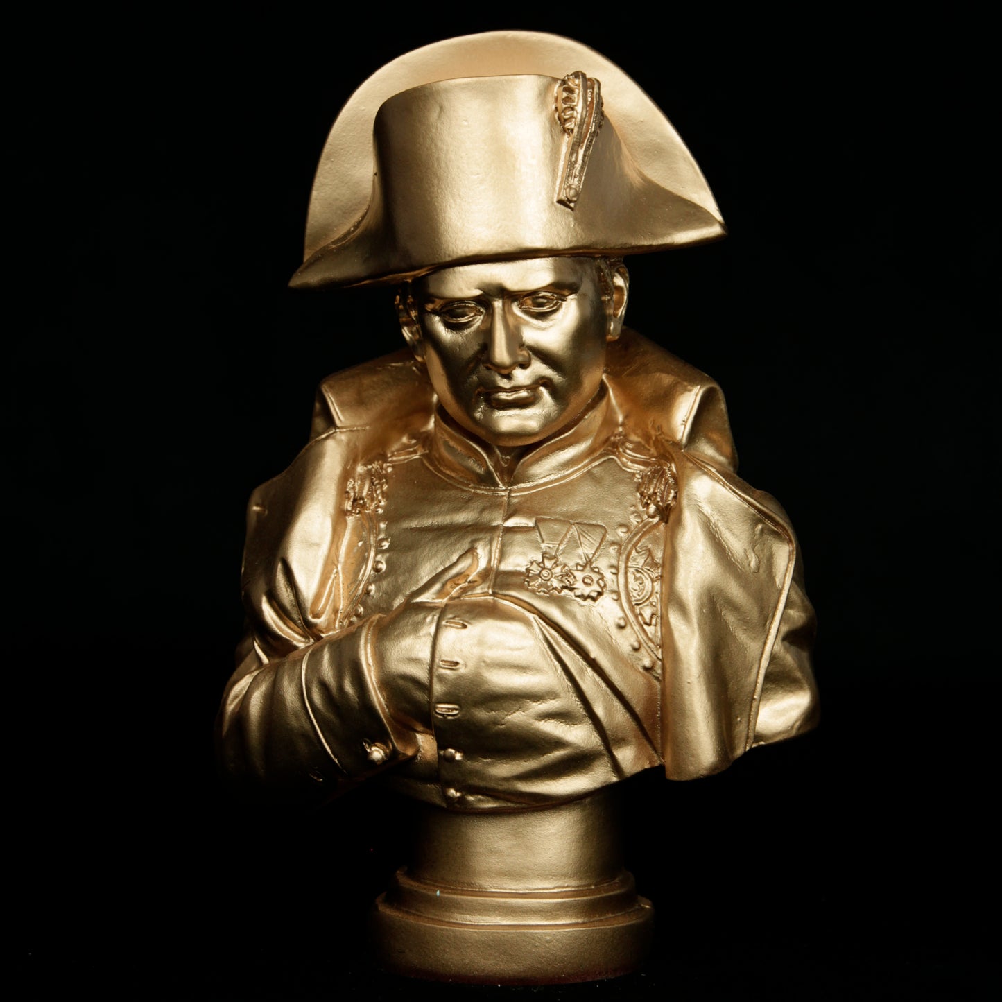 Golden Napoleon bust